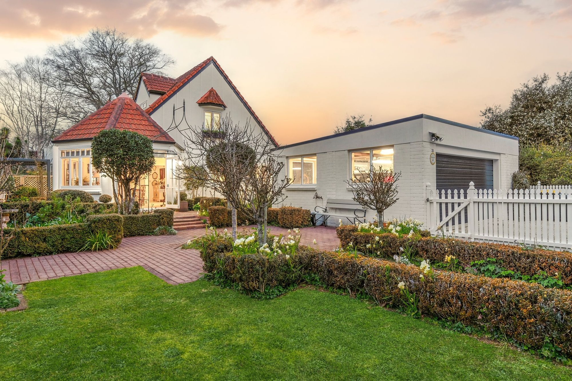 Twilight house photography
