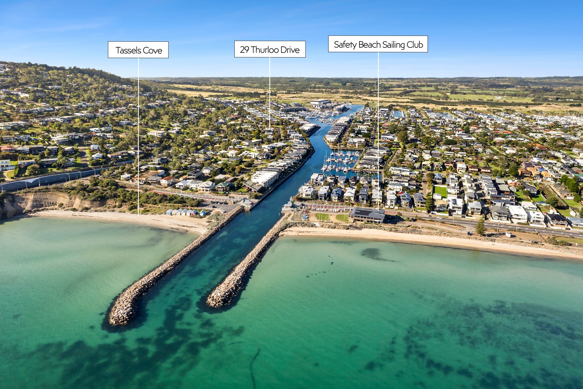 Aerial Photography, Safety Beach